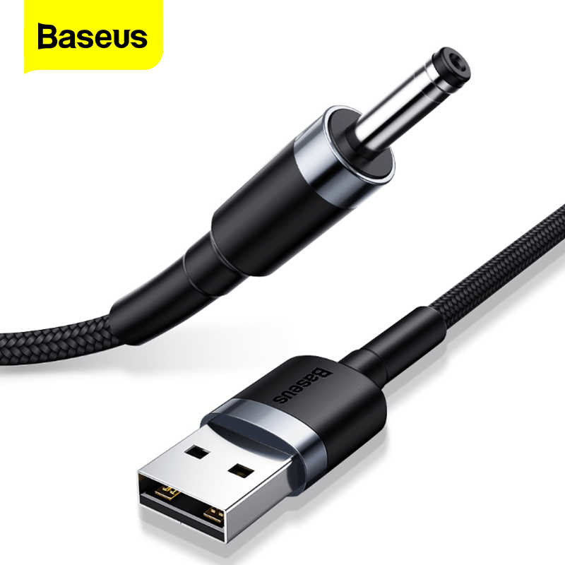 Cablu Date Usb to Jack 3.5mm Baseus Cafule 2A 1m Negru thumb