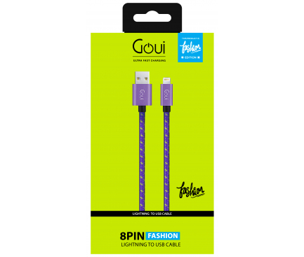 Cablu Date Usb to Lightning Goui G-8PINFASHIONP 1m Mov thumb