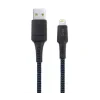 Cablu Date Usb to Lightning Goui Tough G-LC2M-8PIN 2m Albastru-Negru