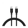 Cablu Date Usb-Type C la Usb-Type C Pitaka 3A 1m Negru