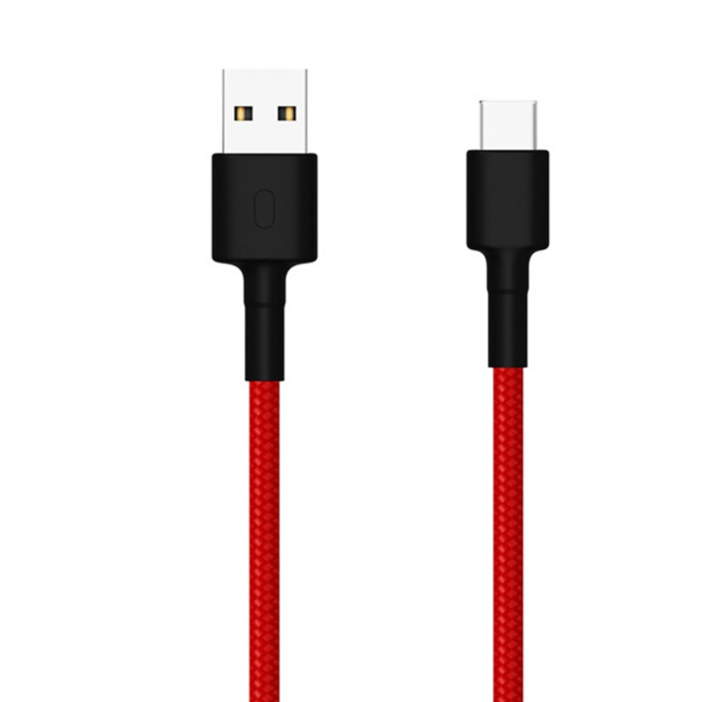 Cablu Date Xiaomi Mi Micro Usb-Type C Textil 1m Rosu thumb