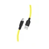 Cablu Hoco X21 Lightning 1m Negru-Galben