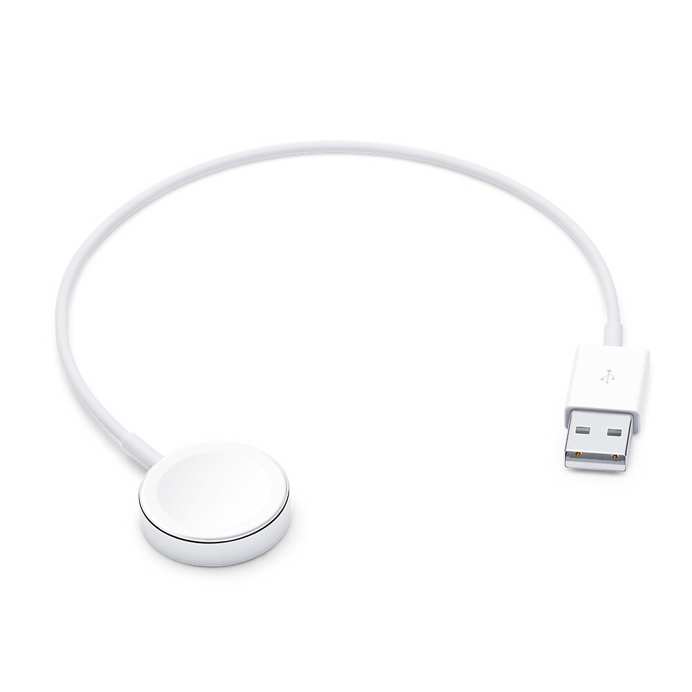 Cablu Incarcare Apple WATCH Magnetic 0.3M Alb thumb