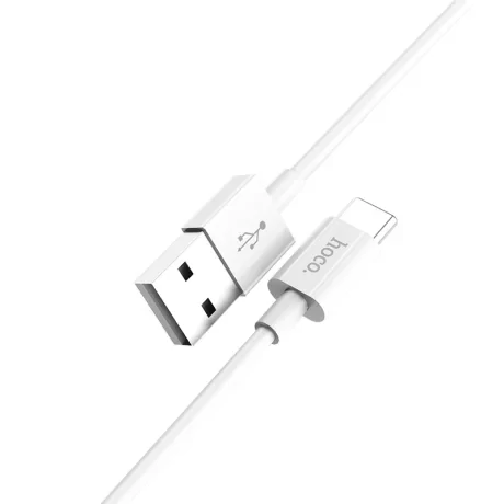 Cablu incarcare Type C Hoco X23 Alb 1m