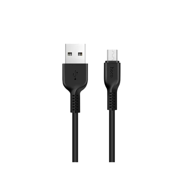 Cablu incarcare/transfer date Micro Usb Hoco X20 Negru 2m