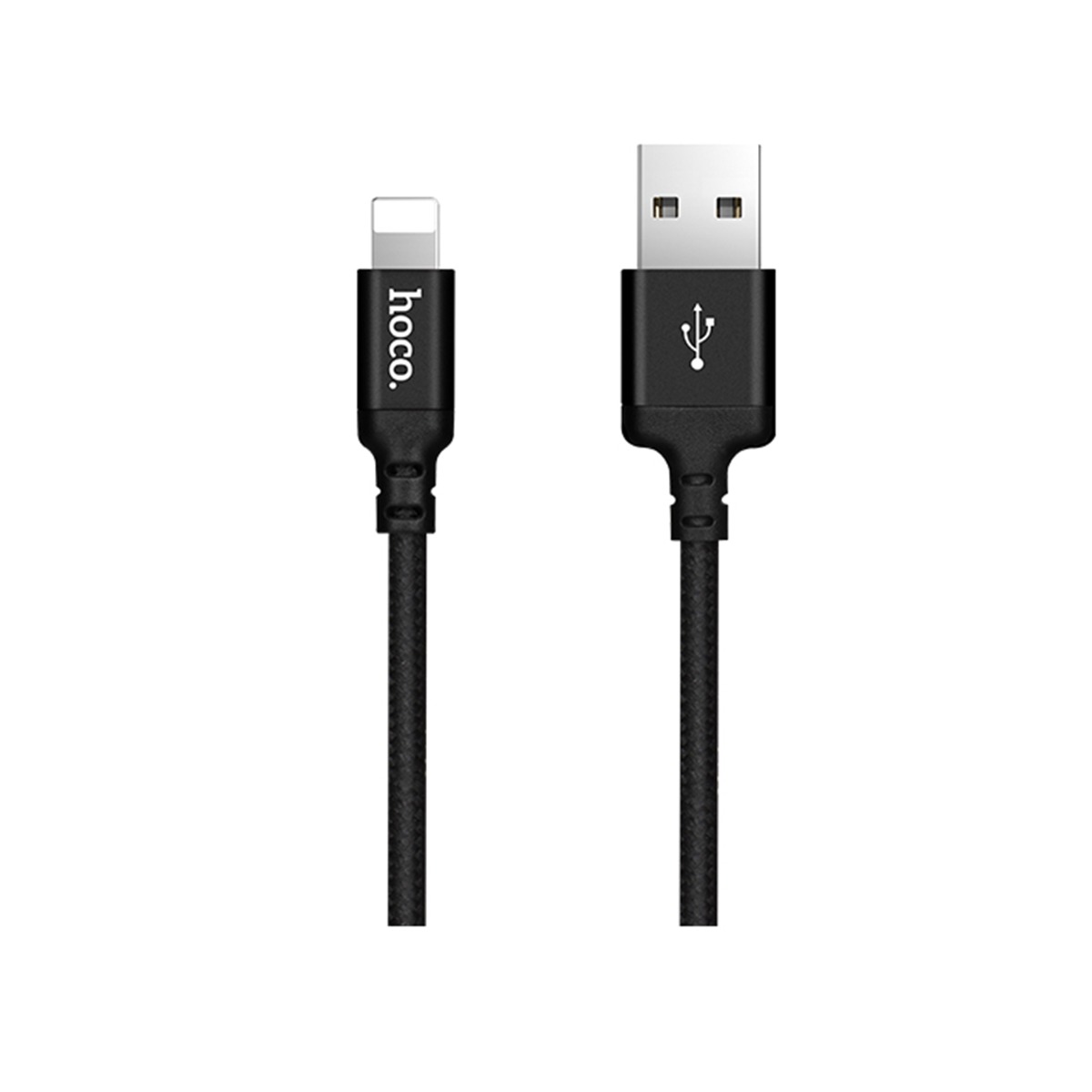 Cablu lightning cu incarcare rapida, Hoco X14 Negru 2m thumb