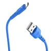 Cablu Lightning X30 Hoco, 1.2M Albastru