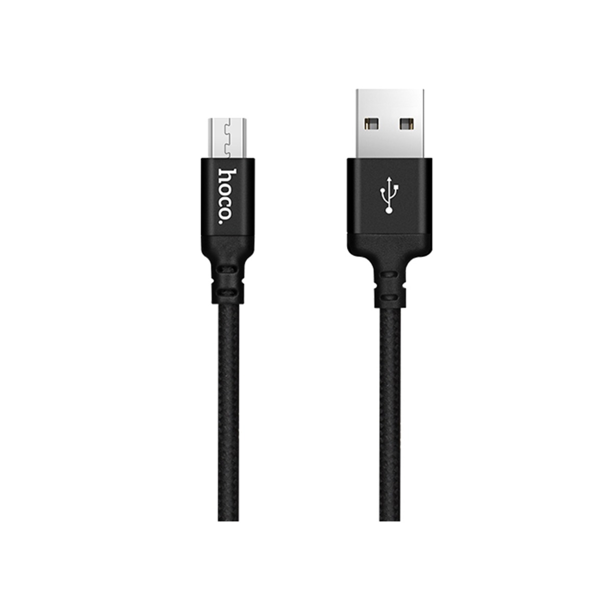 Cablu Micro Usb cu incarcare rapida X14 Hoco 2m Negru thumb