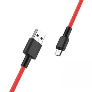 Cablu Micro Usb cu incarcare rapida Hoco X29 1m Rosu thumb