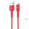 Cablu Micro Usb cu incarcare rapida, Hoco X30 Rosu 1,2M