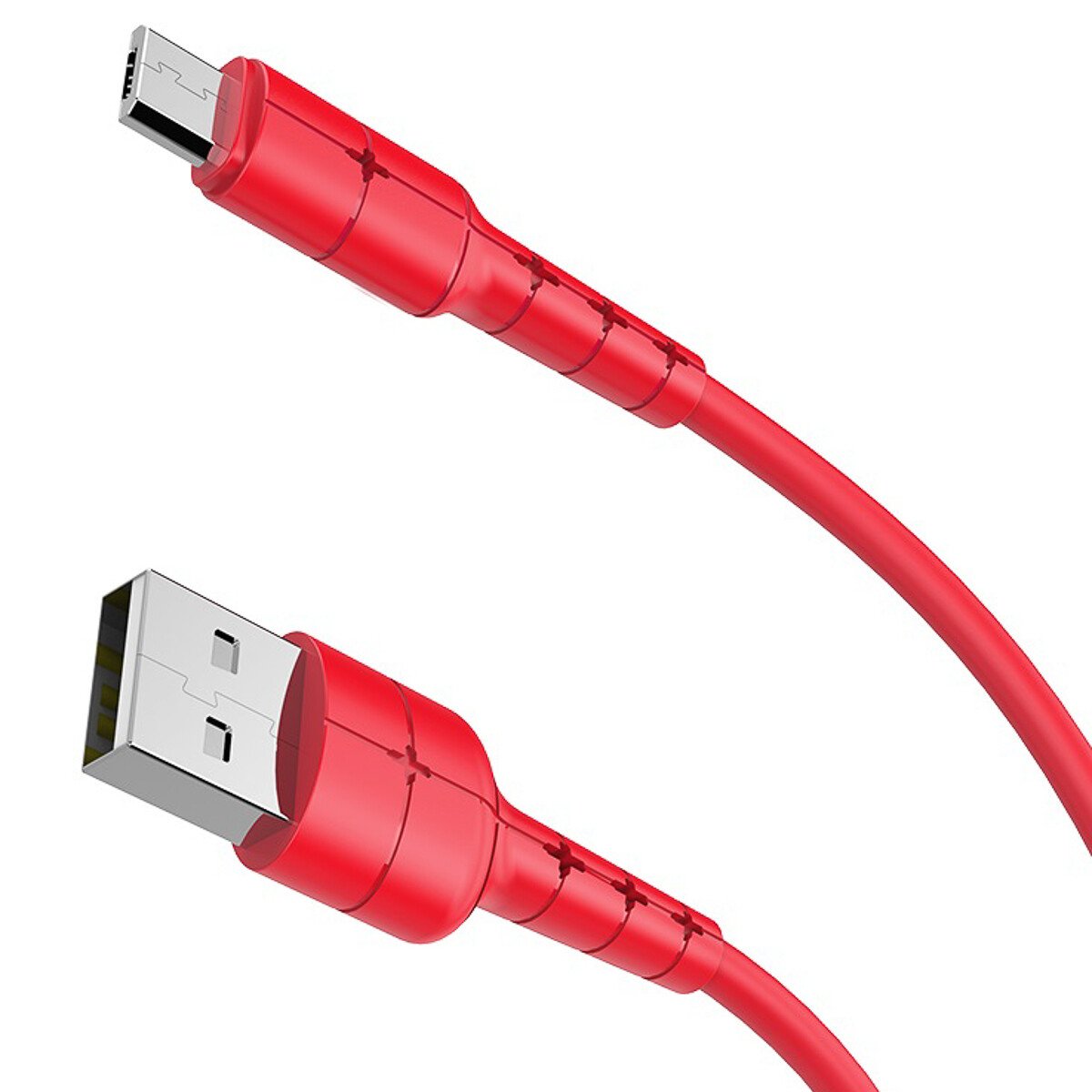 Cablu Micro Usb cu incarcare rapida, Hoco X30 Rosu 1,2M thumb