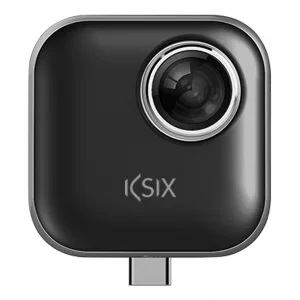 Camera VR 360 Ksix cu Adaptor Micro Usb la Type C Negru