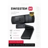 Camera Web Swissten FHD 1080P Full HD Microfon Negru