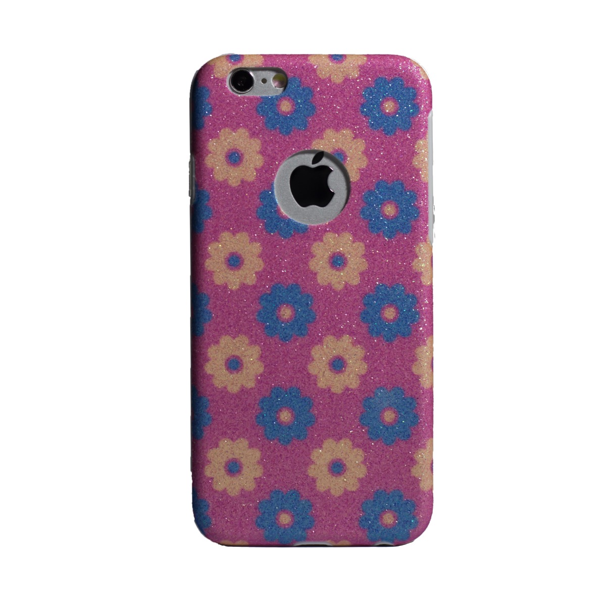 Carcasa fashion glitter iPhone 6/6S, Contakt Roz thumb