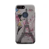 Carcasa fashion glitter iPhone 7 Plus Contakt Argintie