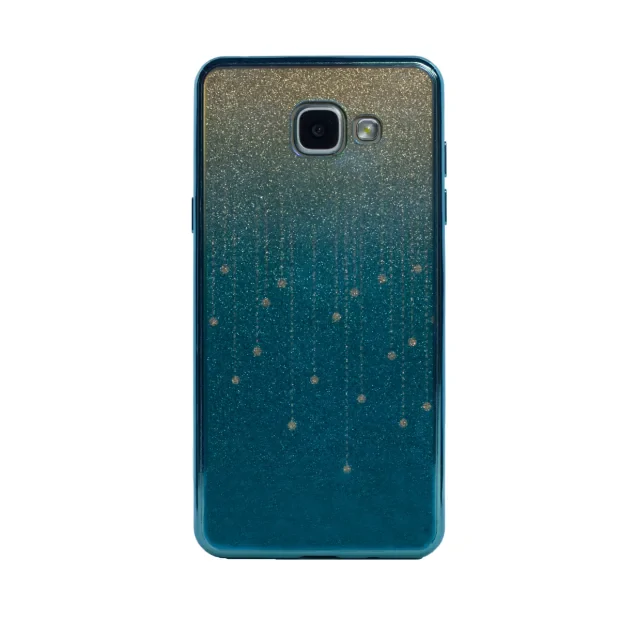 Carcasa fashion glitter Samsung Galaxy A5 2016, Contakt Albastru Deschis