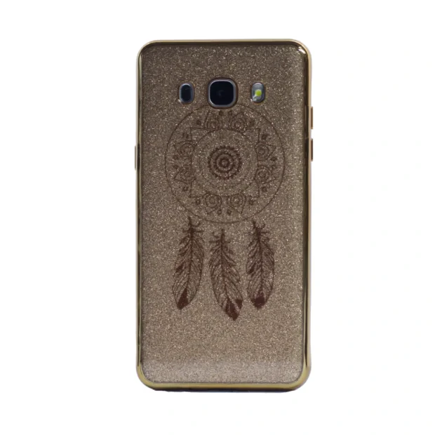 Carcasa fashion glitter Samsung Galaxy J5 2016, Contakt Aurie