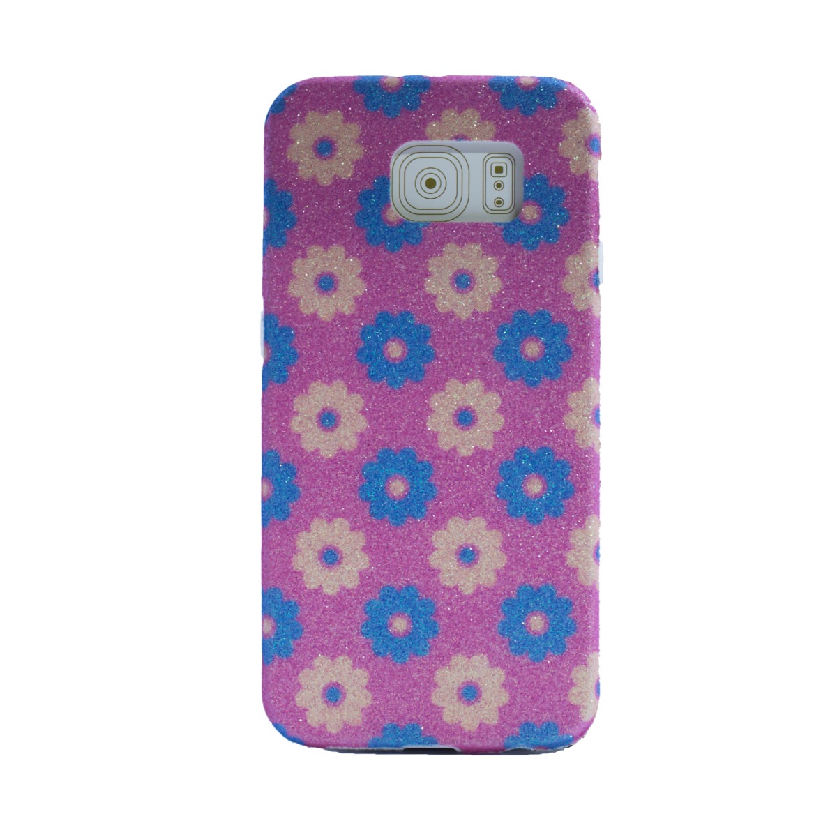 Carcasa fashion glitter Samsung Galaxy S6, Contakt Roz thumb