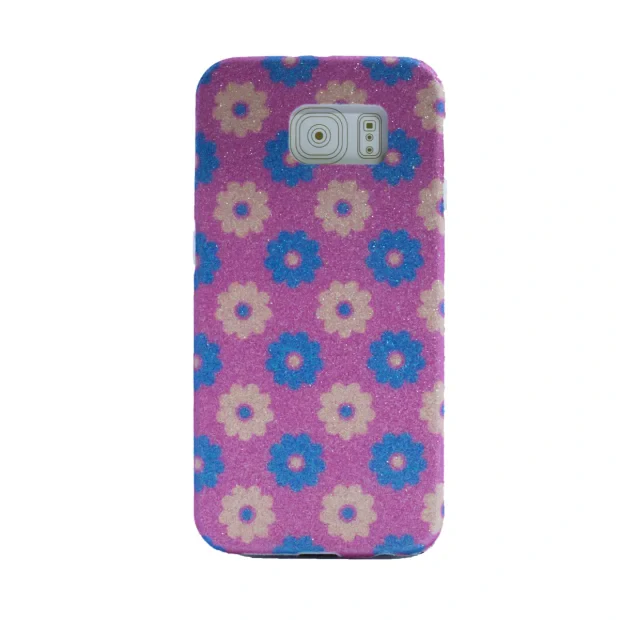 Carcasa fashion glitter Samsung Galaxy S6, Contakt Roz