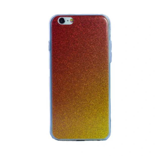 Carcasa fashion iPhone 6/6S, Contakt Glitter Auriu