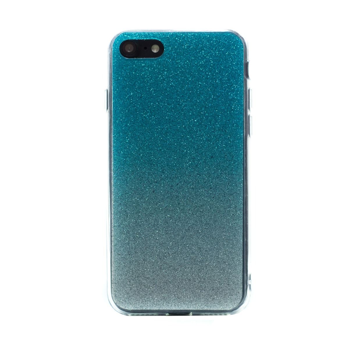 Carcasa fashion iPhone 7/8/SE 2, Contakt Glitter Argintiu thumb