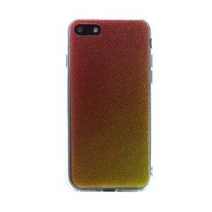 Carcasa fashion iPhone 7/8/SE 2, Contakt Glitter Auriu