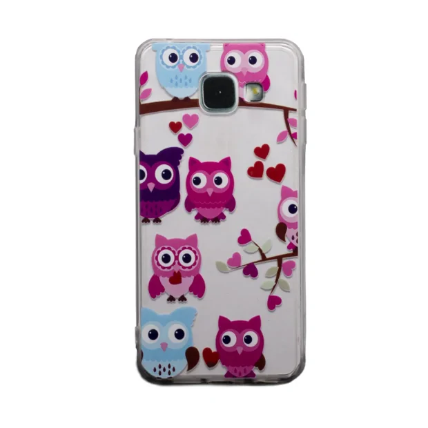 Carcasa Fashion Samsung Galaxy A3 2016, Bufnite Colorate