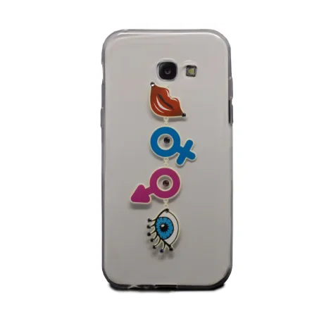 Husa Silicon Fashion Samsung Galaxy A5 2016, Emoji