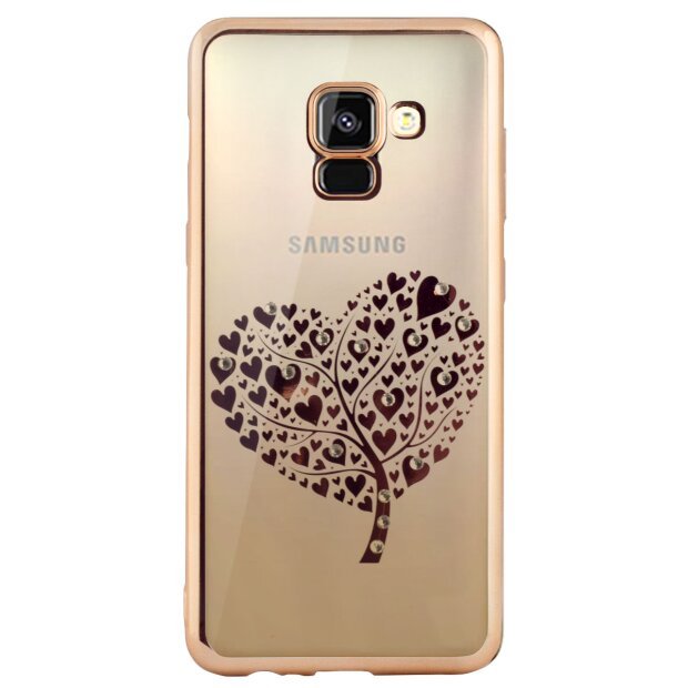 Carcasa Fashion Samsung Galaxy A8 Plus 2018 Heart Tree Aurie Beeyo