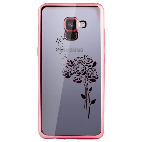 Carcasa Fashion Samsung Galaxy A8 Plus 2018 Roses Roz Beeyo