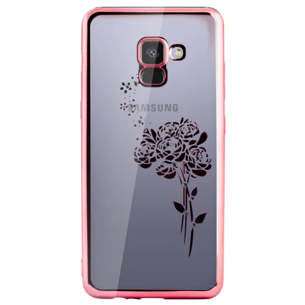 Carcasa Fashion Samsung Galaxy A8 Plus 2018 Roses Roz Beeyo