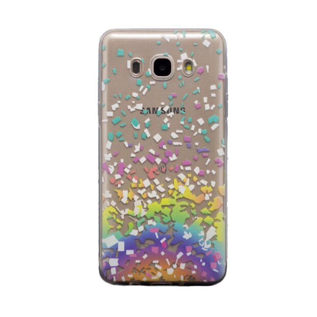 Carcasa Fashion Samsung Galaxy J5 2016, Confetti