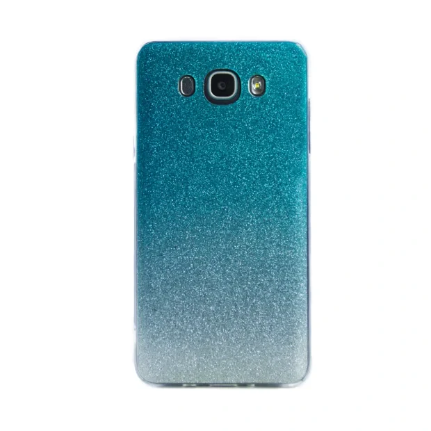 Carcasa fashion Samsung Galaxy J7 2016, Contakt Glitter Argintiu