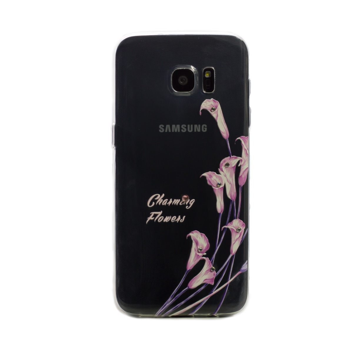 Carcasa Fashion Samsung Galaxy  S6 Edge, Charming Flowers thumb