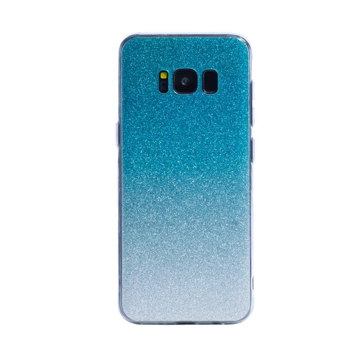 Carcasa fashion Samsung Galaxy S8 Contakt Glitter Argintiu thumb