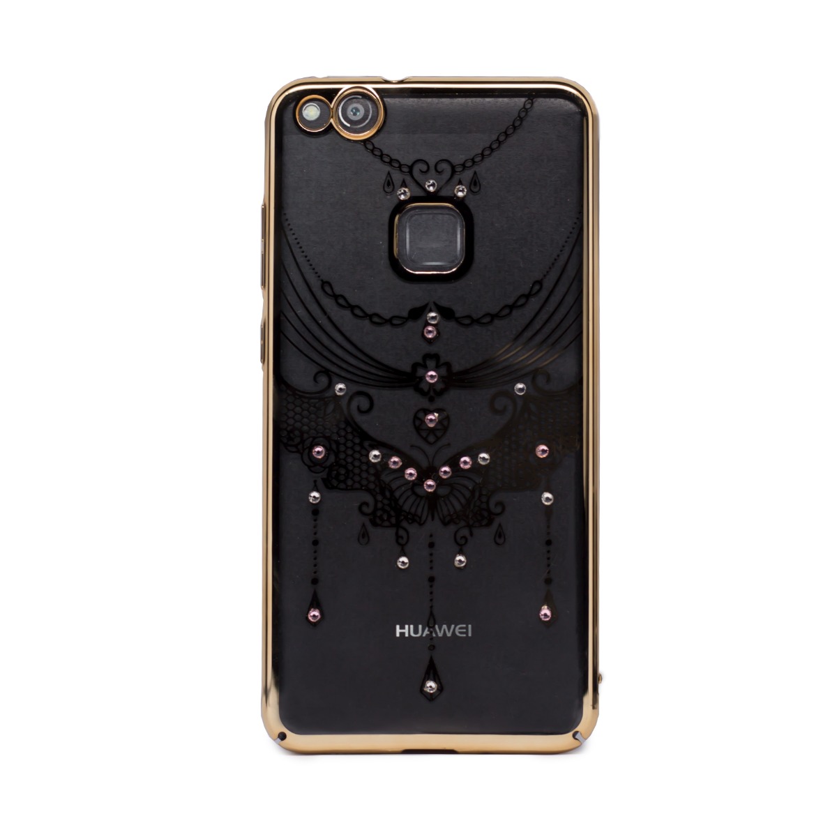 Carcasa hard fashion Huawei P10 Lite, Contakt Gold Butterfly thumb