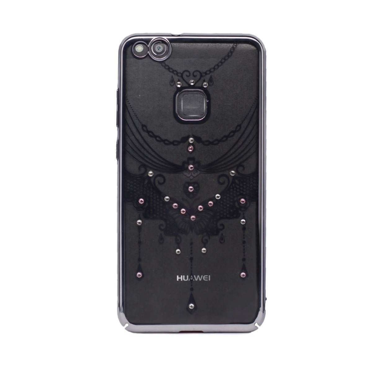 Carcasa hard fashion Huawei P10 Lite, Contakt Silver Butterfly thumb