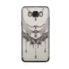 Carcasa hard fashion Samsung Galaxy J7 2016, Silver Butterfly