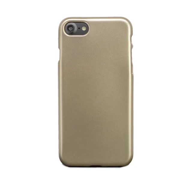 Carcasa silicon iPhone 7/8/SE 2, Contakt Aurie