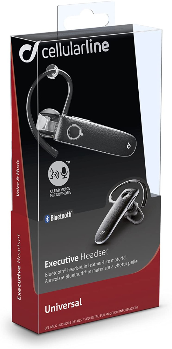 Casca Bluetooth Handsfree Cellularline Executive Negru thumb
