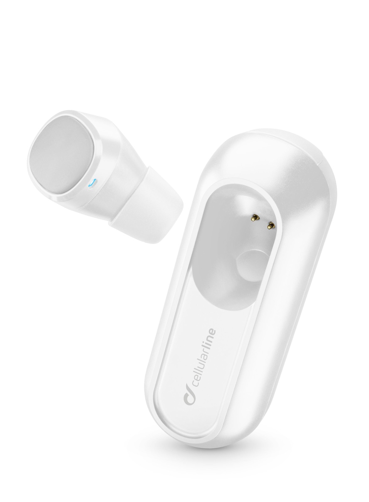 Casca Bluetooth Handsfree Cellularline Mini Alb thumb