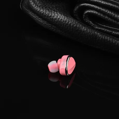 Casca Bluetooth Hoco E7, Roz