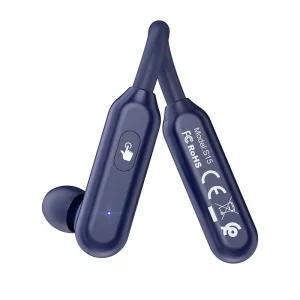 Casca Bluetooth Noble,  Hoco S15, BT 5.0 Albastru