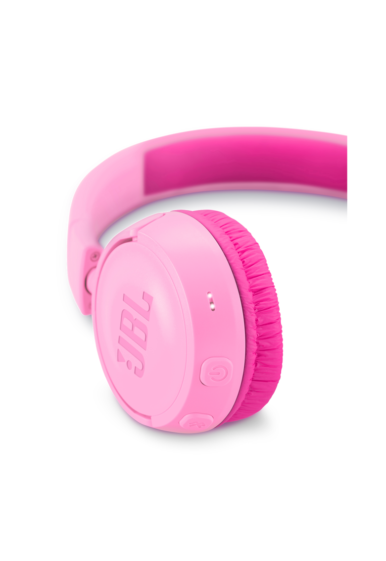 Casti Audio JBL JR-300 Bluetooth 4.0 Roz thumb