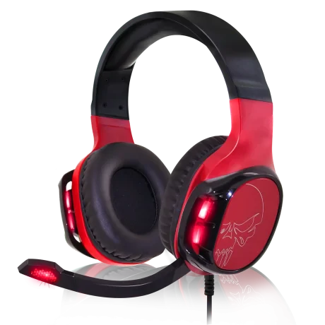 Casti Gaming Audio Spirit of Gamer Elite-H60 Helmet Microfon si Jack 3.5mm Rosu