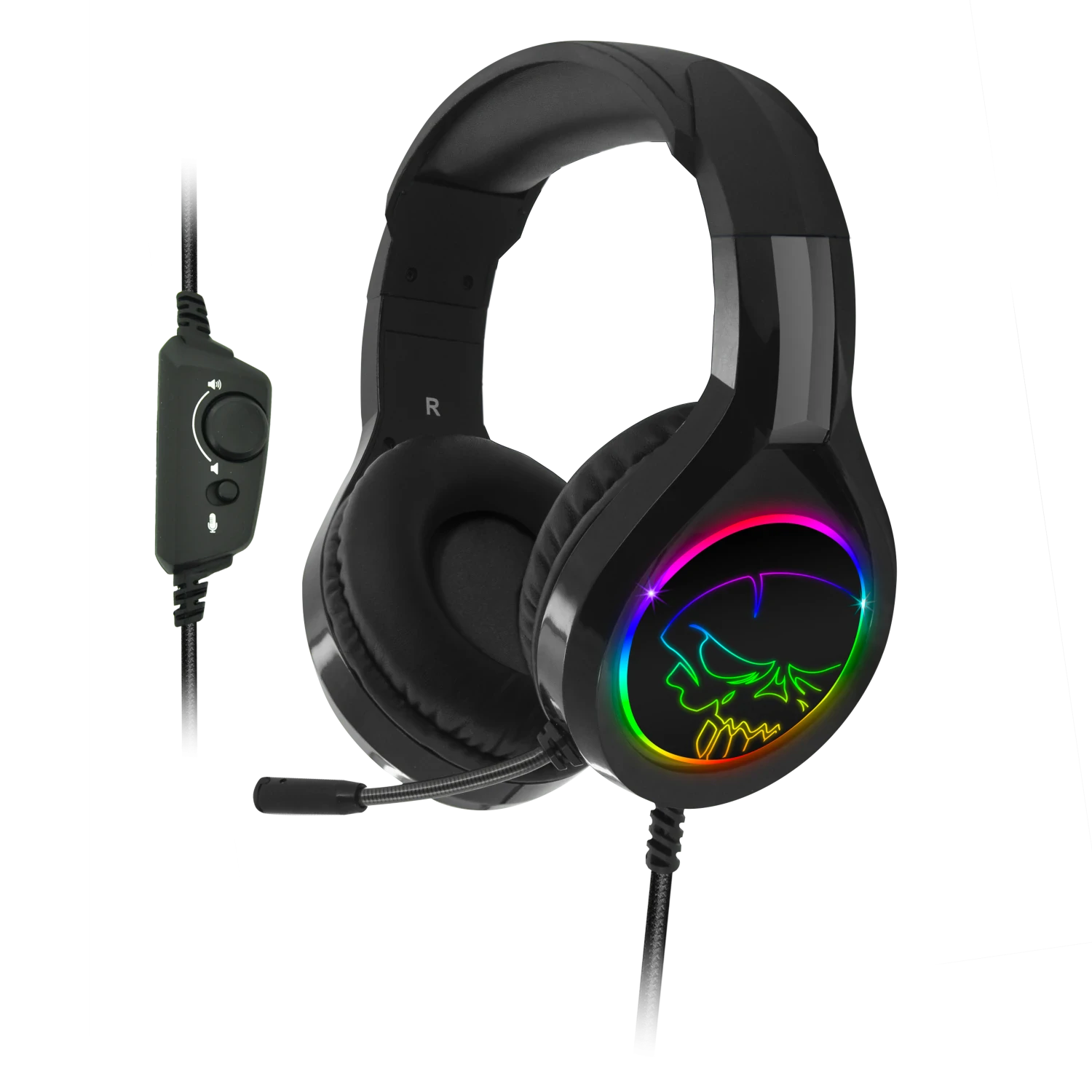 Casti Audio Gaming Spirit of Gamer Pro-H8 RGB pentru PS4/Xbox/Nintendo MIC-PH8 Microfon si Jack 3.5mm Multicolor thumb