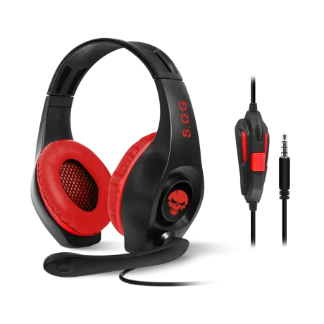 Casti Audio Gaming Spirit of Gamer Pro-NH5 pentru Nintendo Switch Microfon si Jack 3.5mm Rosu
