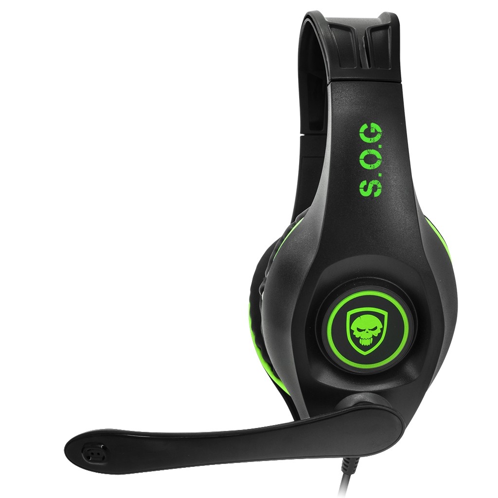 Casti Audio Gaming Spirit of Gamer Pro-XH5 pentru Xbox One Microfon si Jack 3.5mm Verde thumb