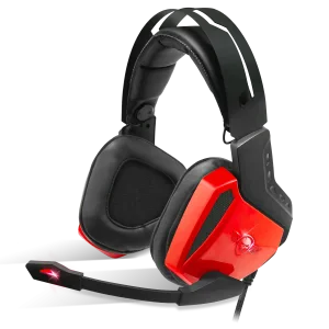 Casti Gaming Audio Spirit of Gamer Xpert-H100 Helmet Virtual 7.1 Output Usb Rosu