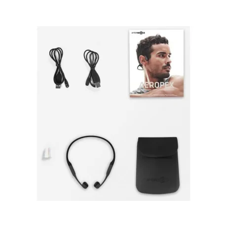Casti Audio Waterproof Aftershokz Aeropex Negru